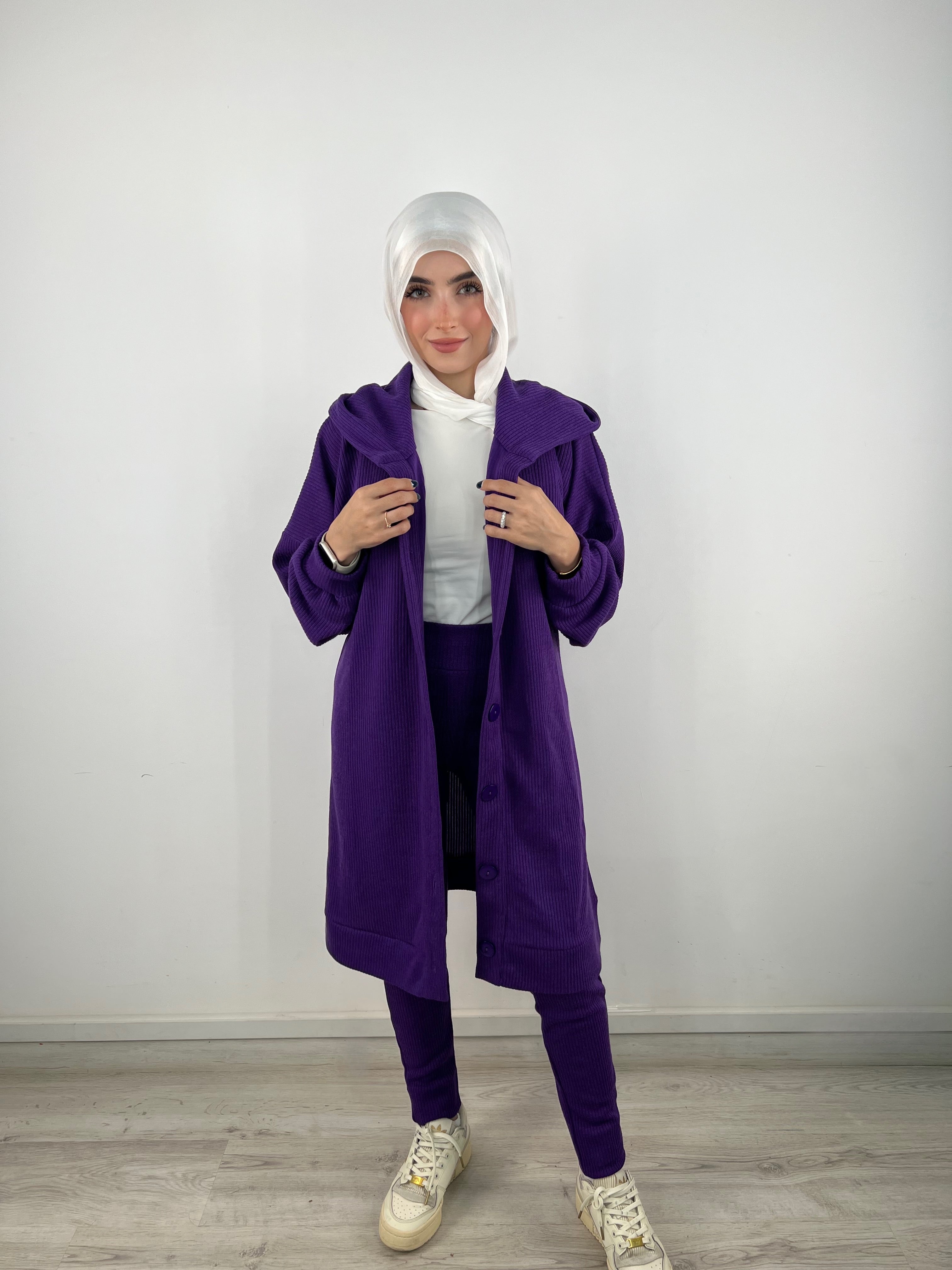 Lazy Day Pants Taro Cream