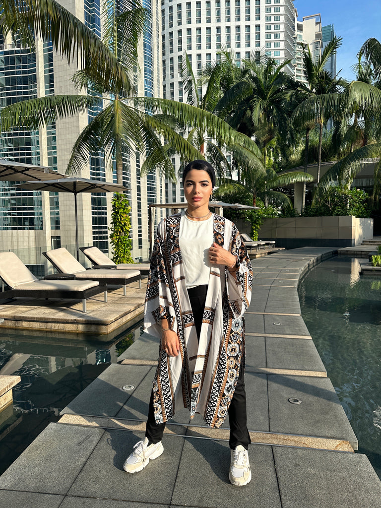 New Indian Kimono Beige