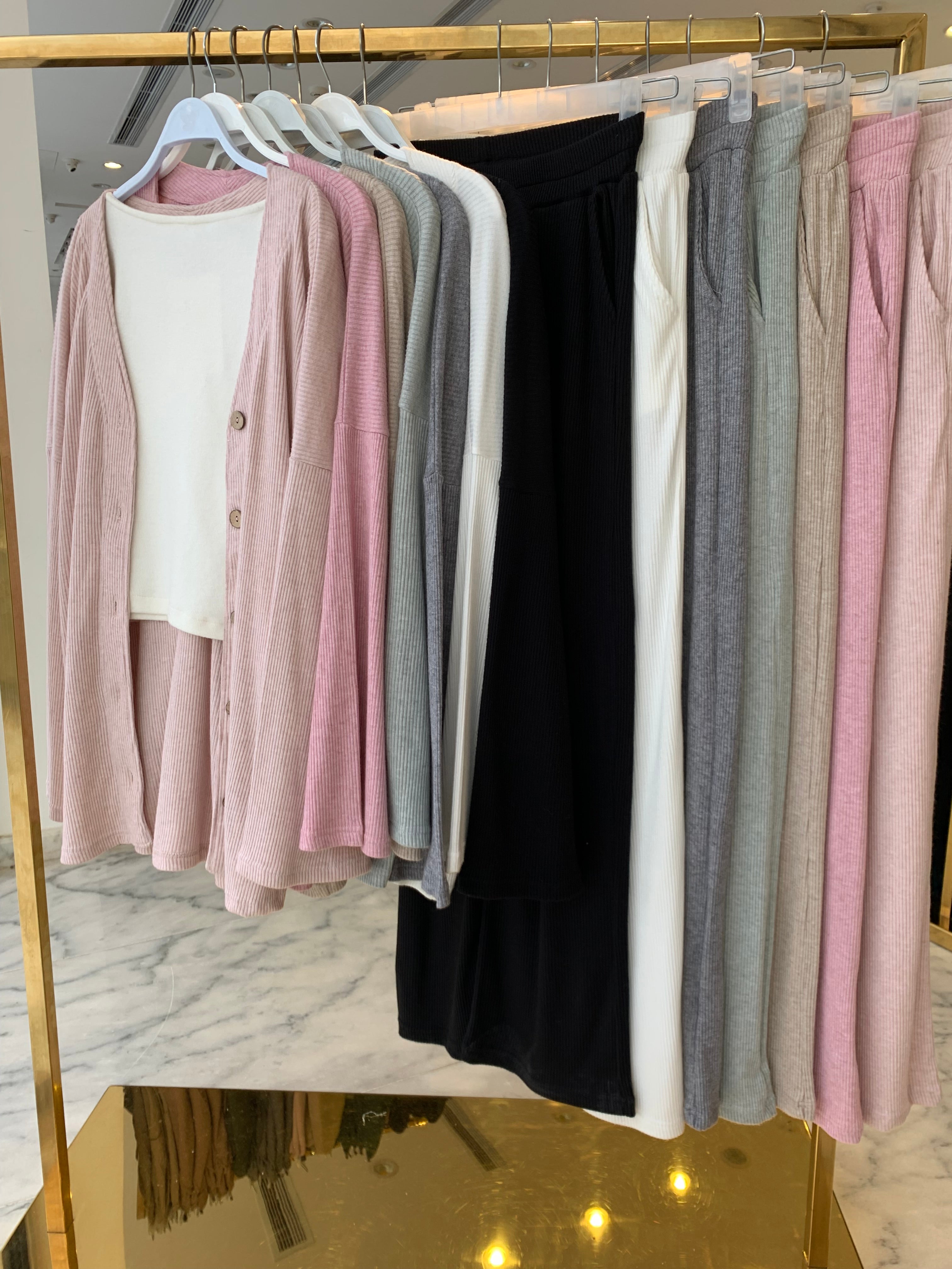 As Basic As It Gets Set Pants