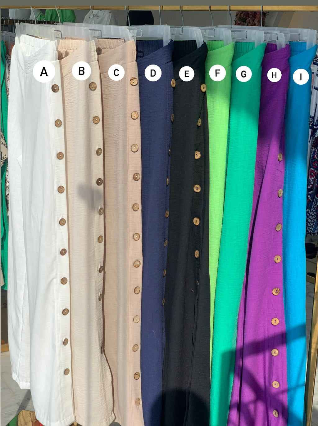 Buttons Up Set Pants