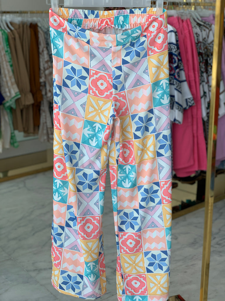 90's Basic Pastels Set Pants