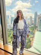 Blue Summer Set Pants