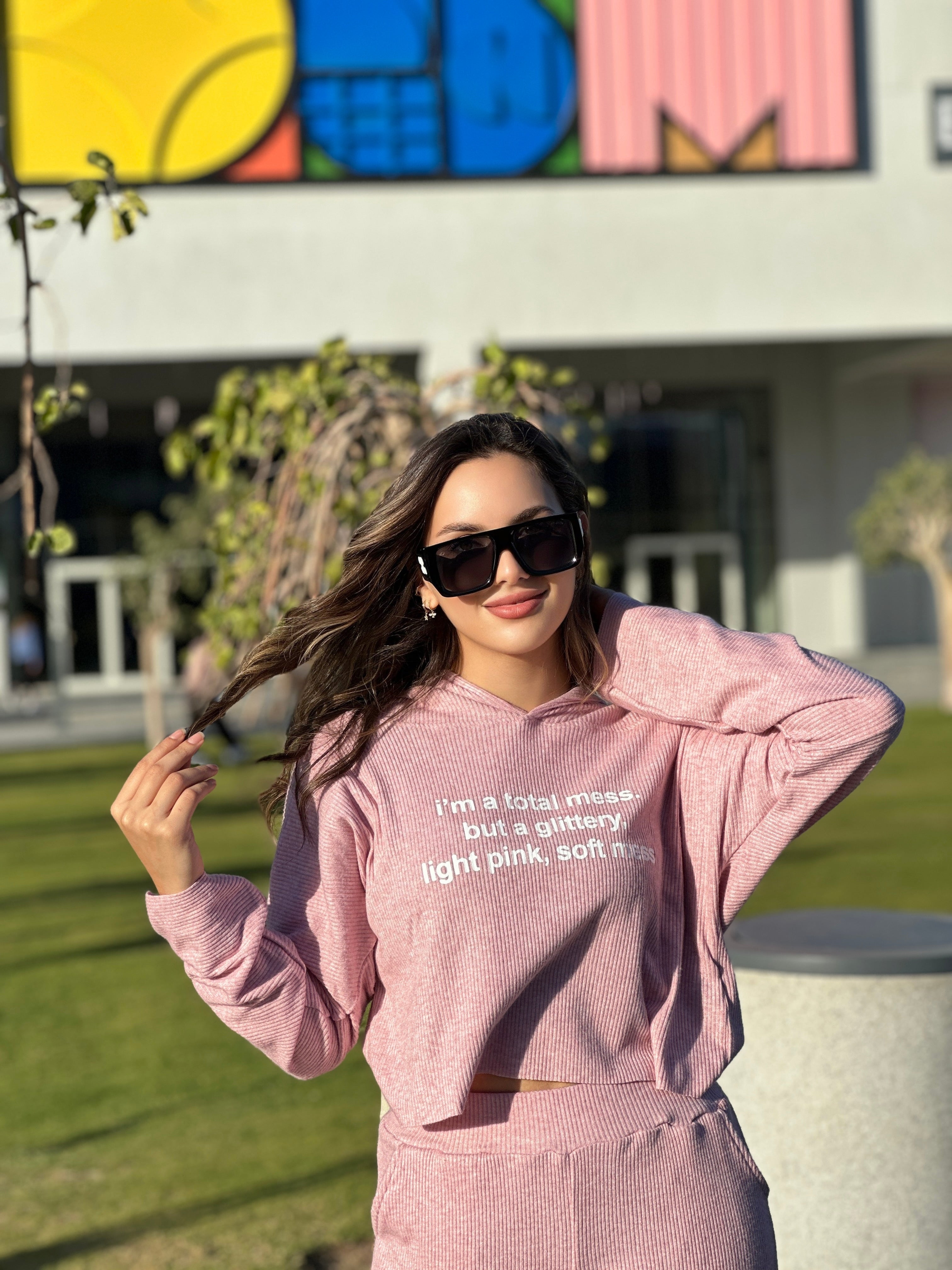 Pink Soft Mess Adults Set