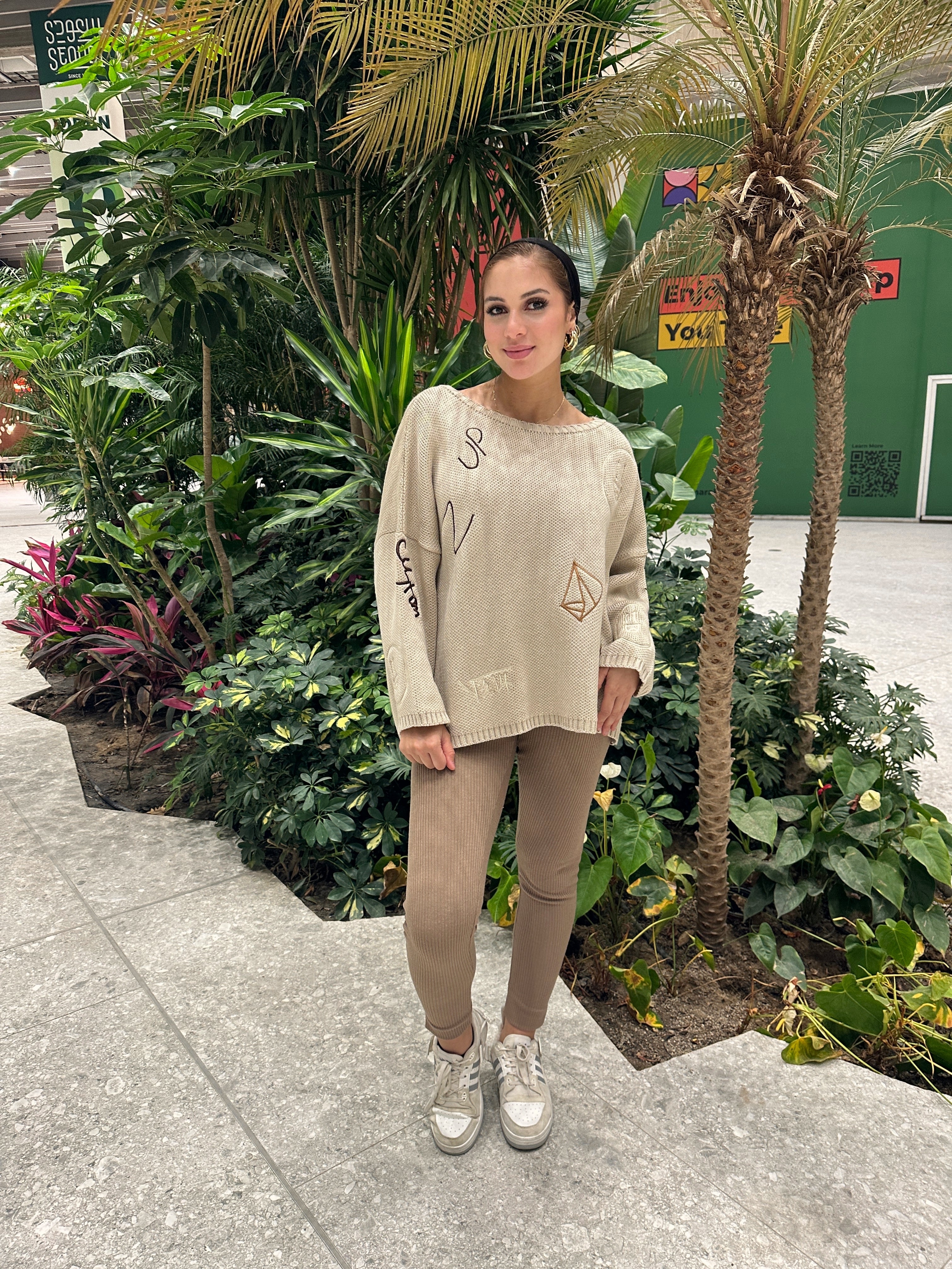 Your Own Doodling Sweater Latte