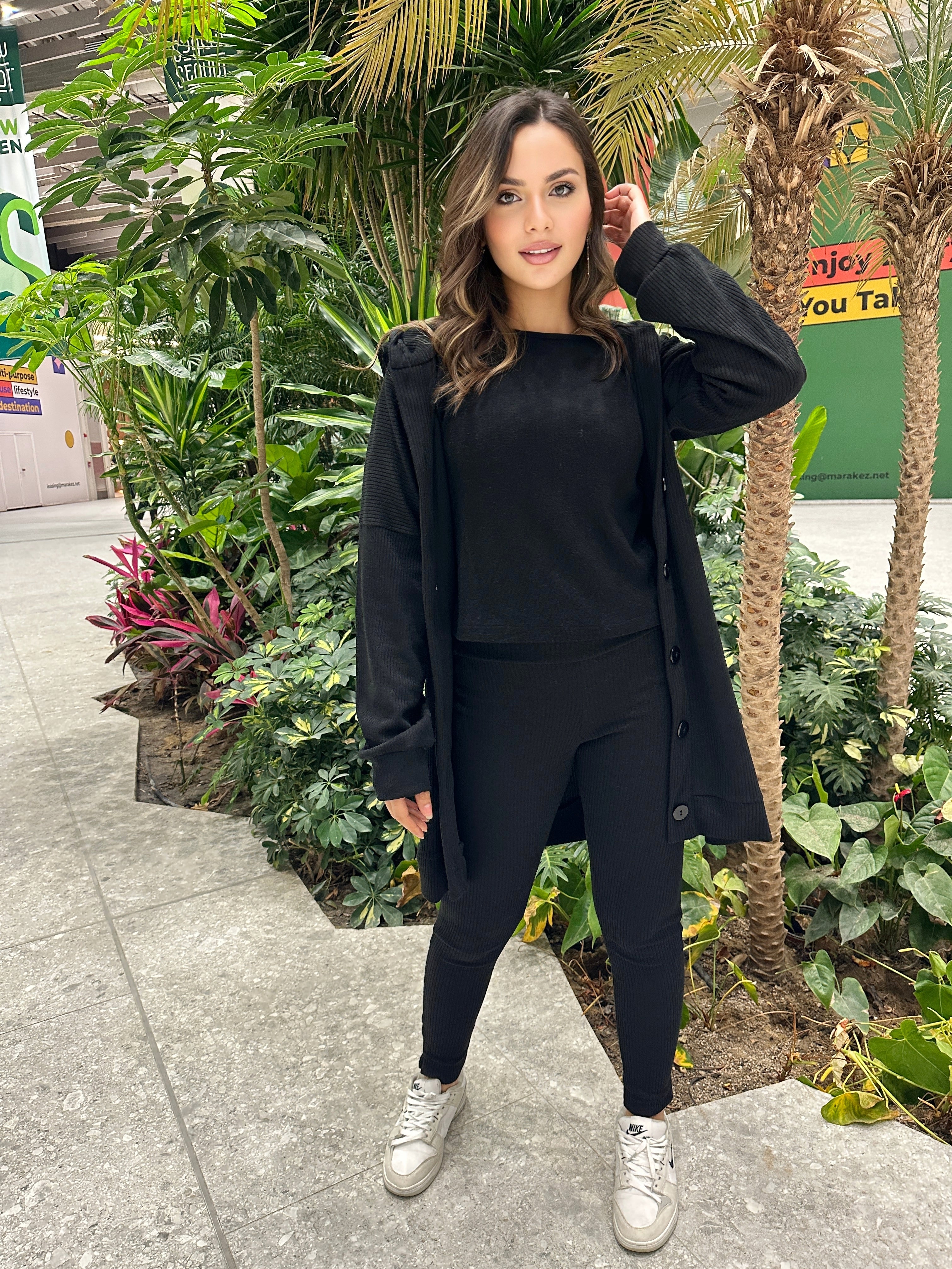 Lazy Day Pants Black