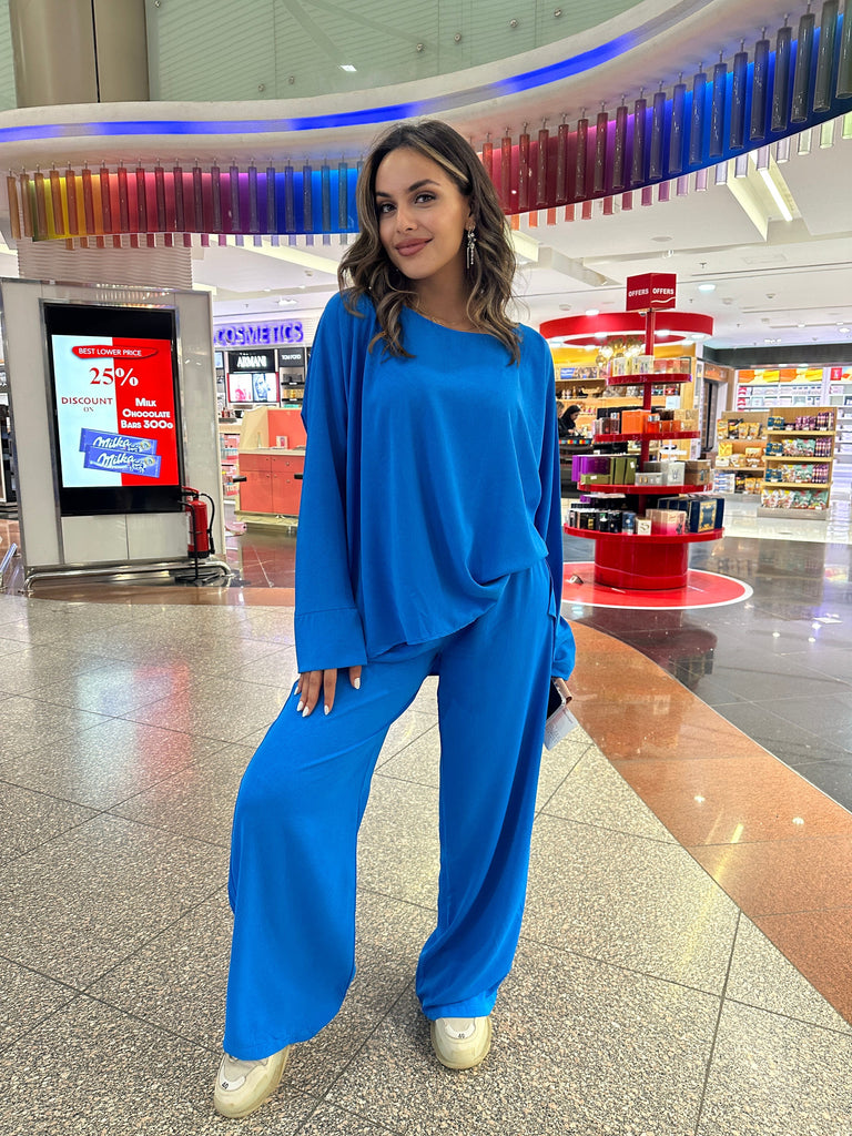 New Comfy Set Pants Royal Blue