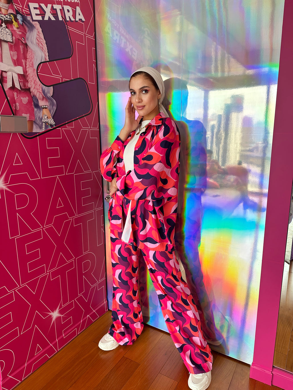 90' Pink Princess Set Pants