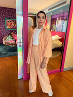 Strippy Set Pants Orange