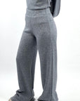 Knit Wide Pants Grey