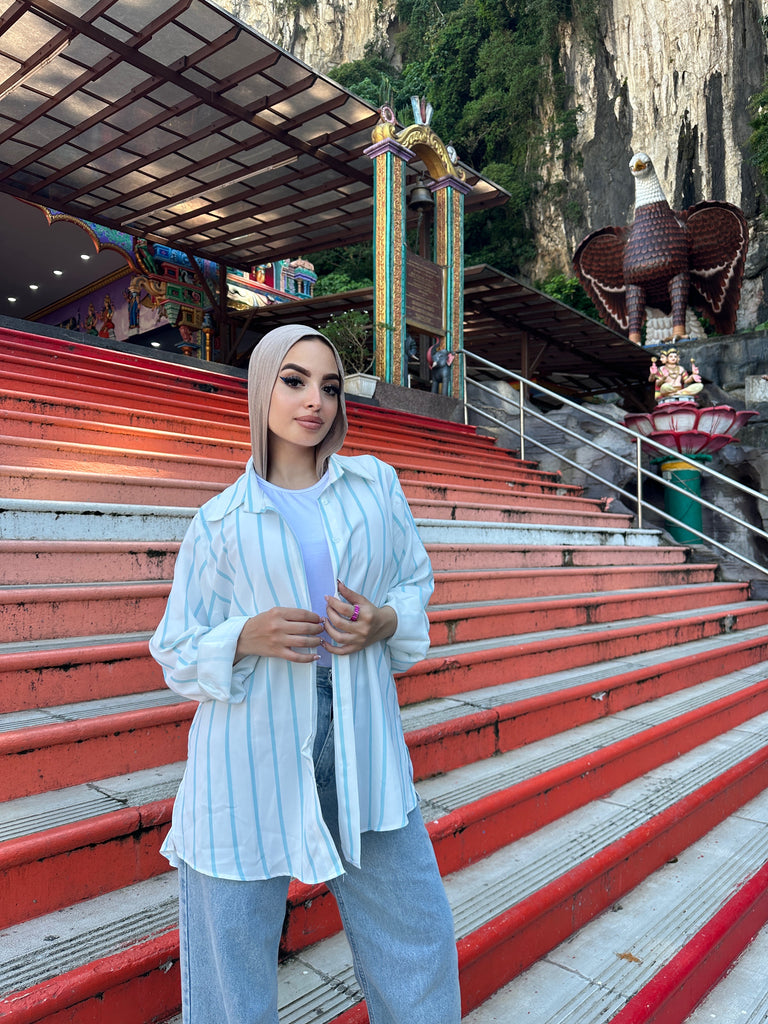 Stripped Shirt Vanila