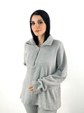 Warmy Heavy Sweater Grey
