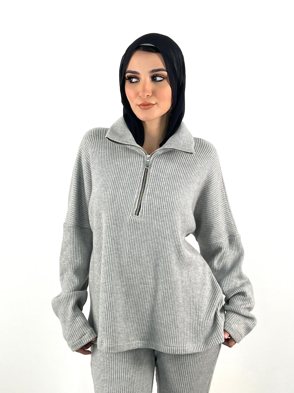 Warmy Heavy Sweater Grey