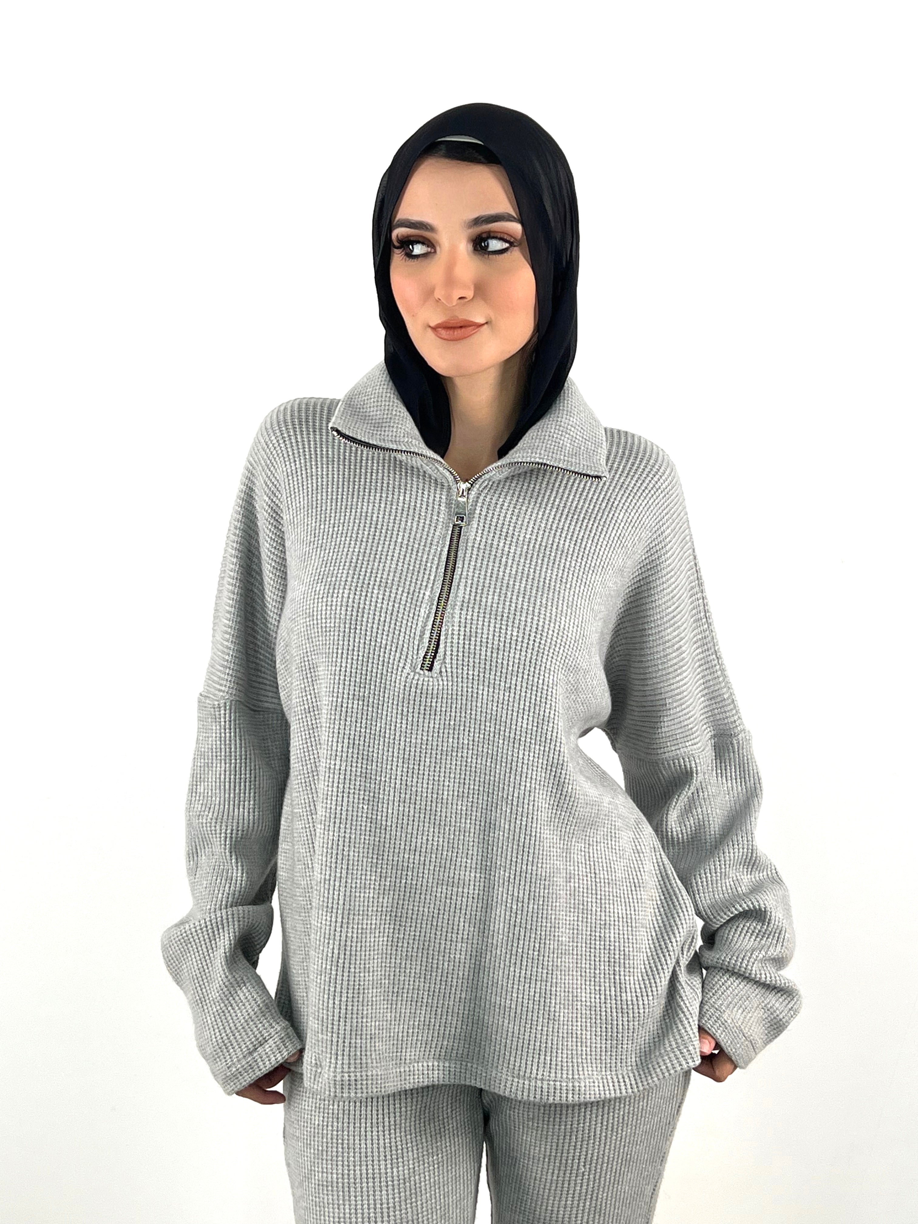 Warmy Heavy Sweater Grey