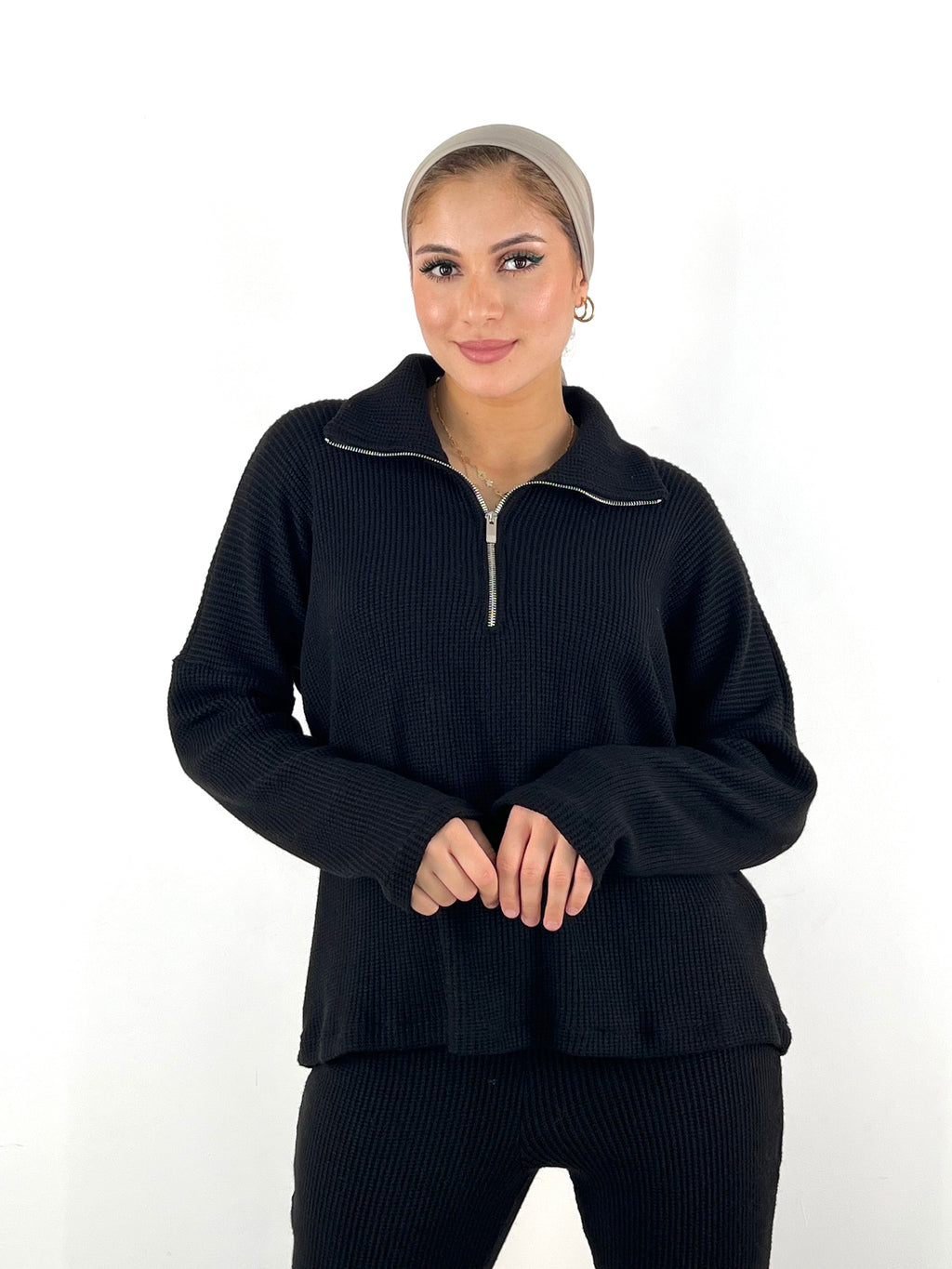 Warmy Heavy Sweater Black