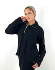 Warmy Heavy Sweater Black