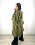 All in Trench Set Olive