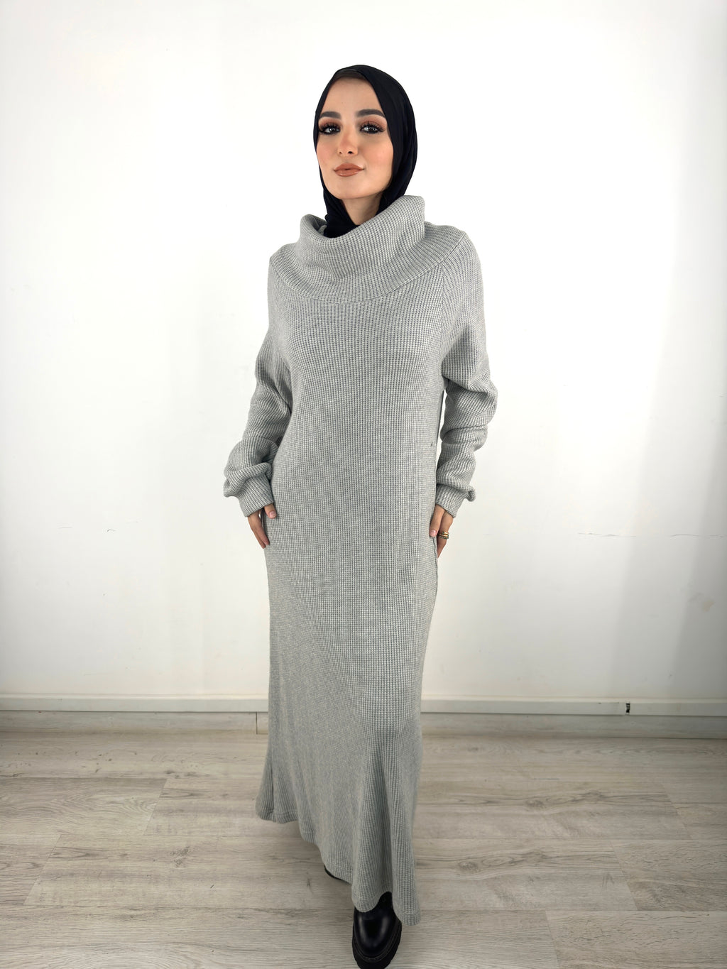 Warm Days Dress Heather Grey