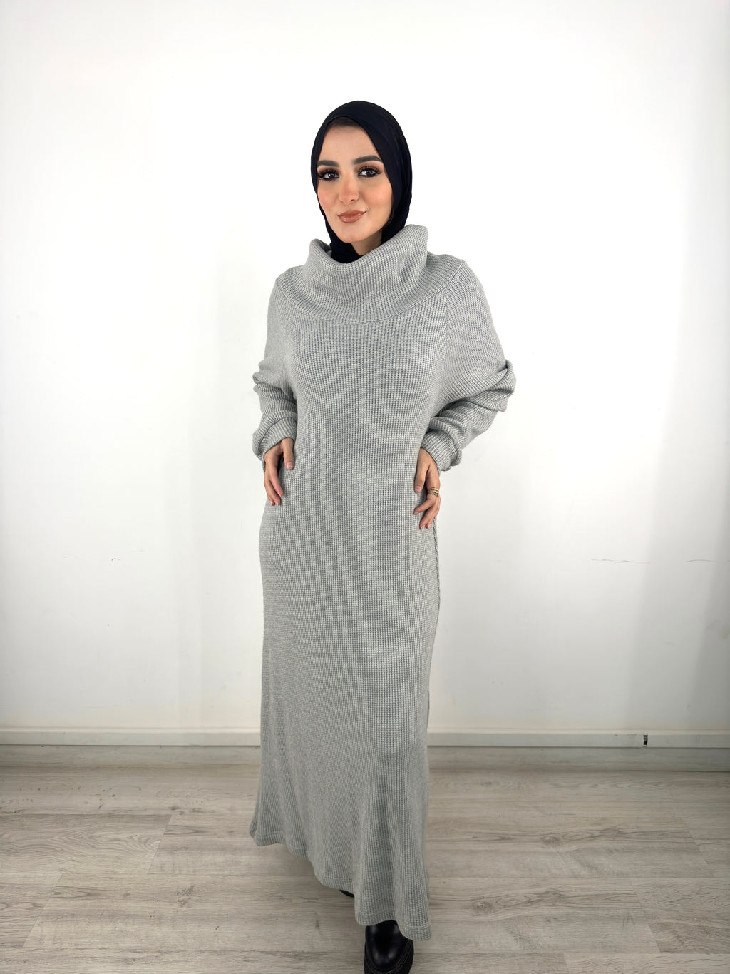 Warm Days Dress Heather Grey