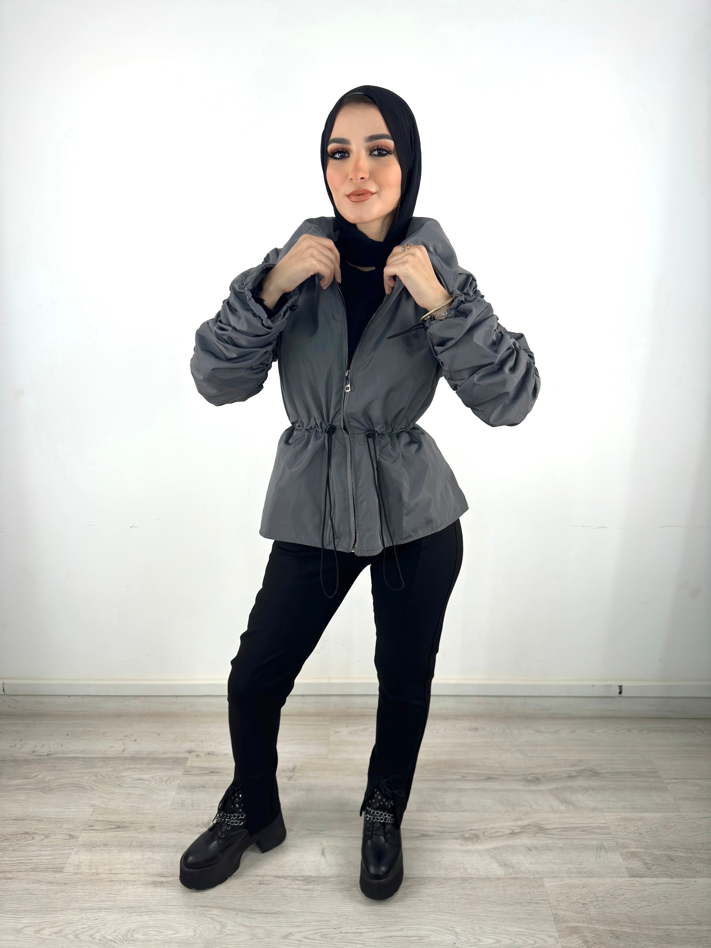 Heavy Light Gatherings Jacket Charcoal