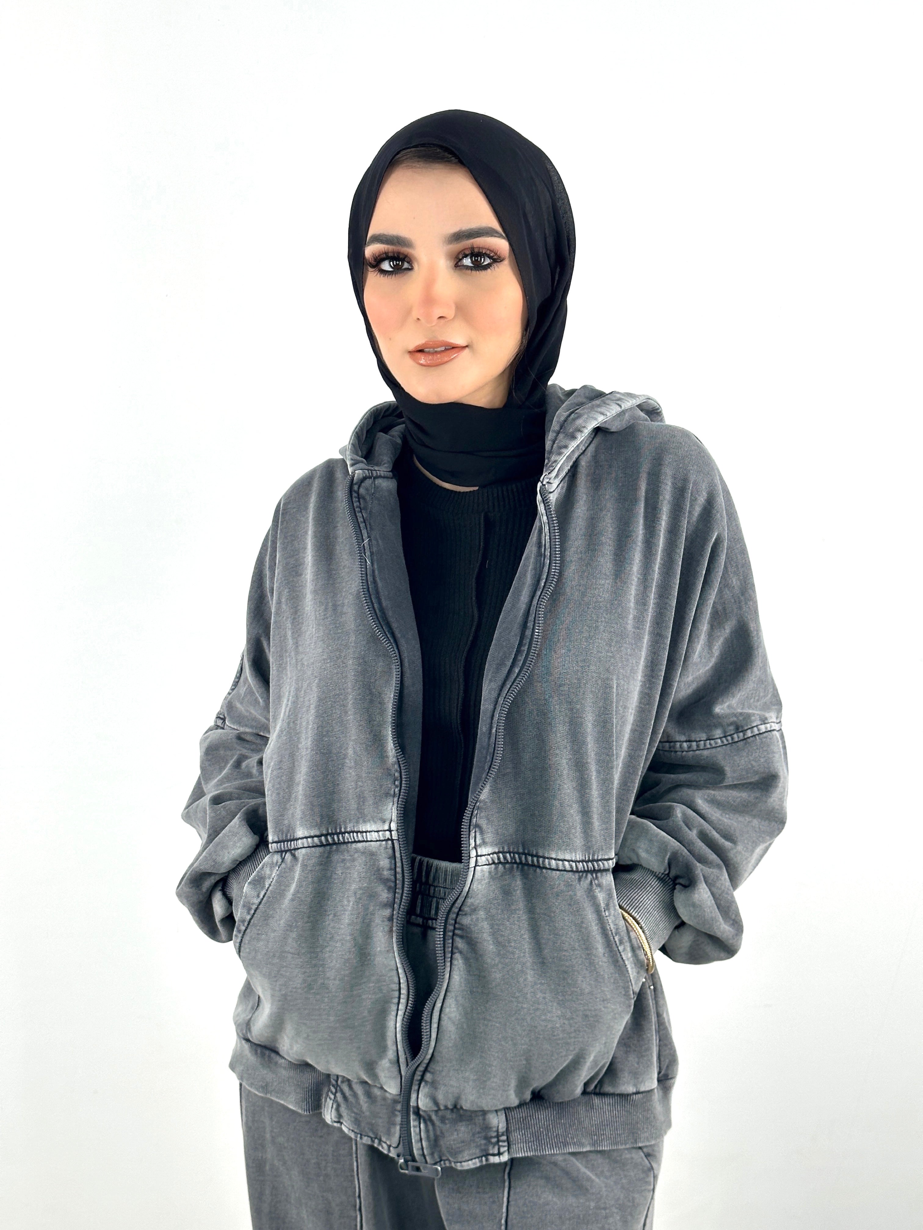 Rusty & Dusty Hoodie Charcoal