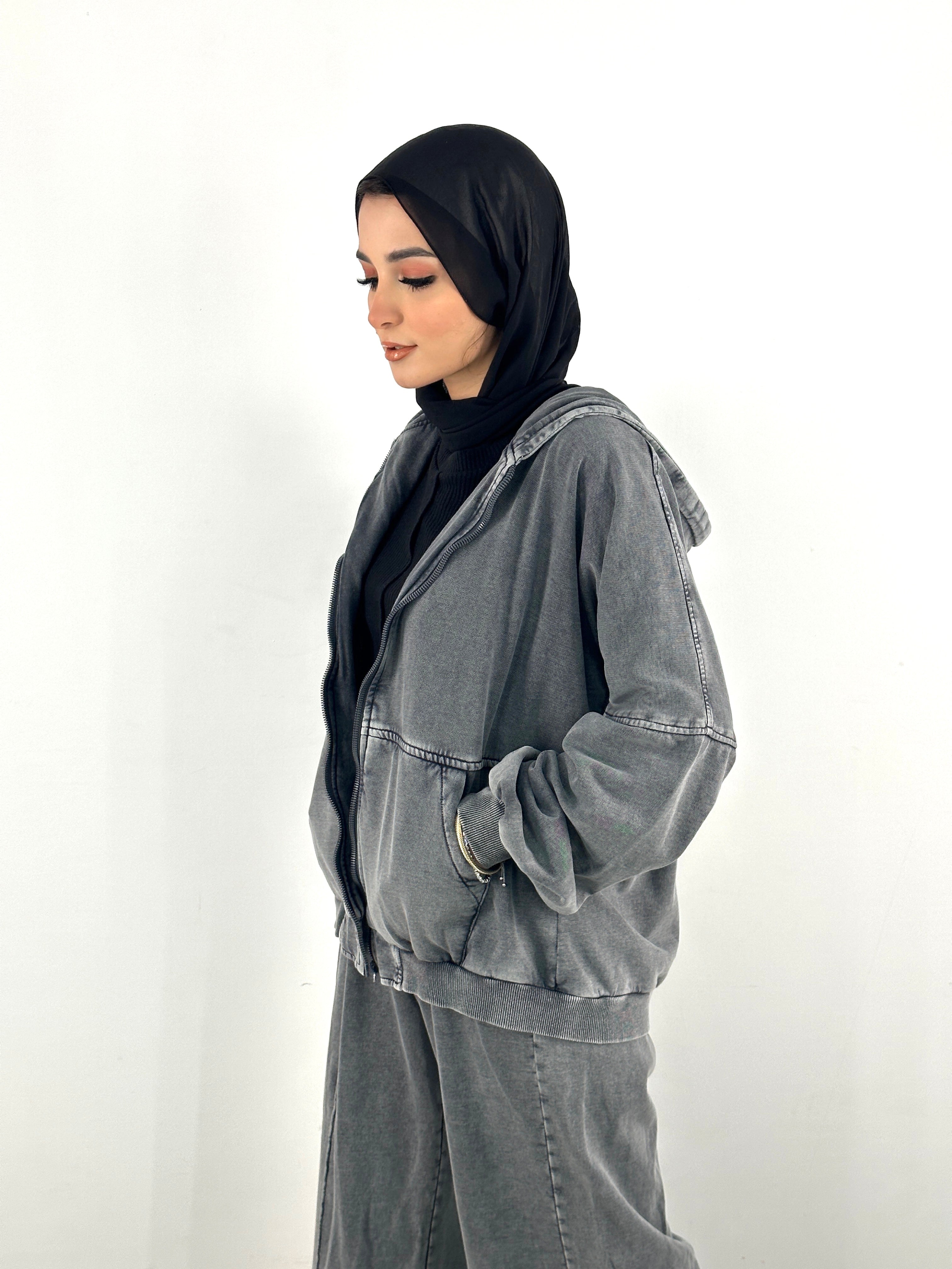 Rusty & Dusty Hoodie Charcoal