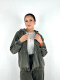 Rusty & Dusty Hoodie Olive