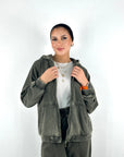 Rusty & Dusty Hoodie Olive