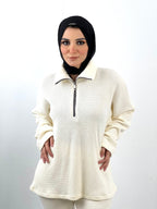 Warmy Heavy Sweater Cream