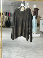 Golden Black Sweater