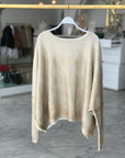 Cream Gold Dust Sweater