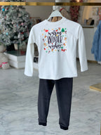 Winter Wishes Kids Pjs