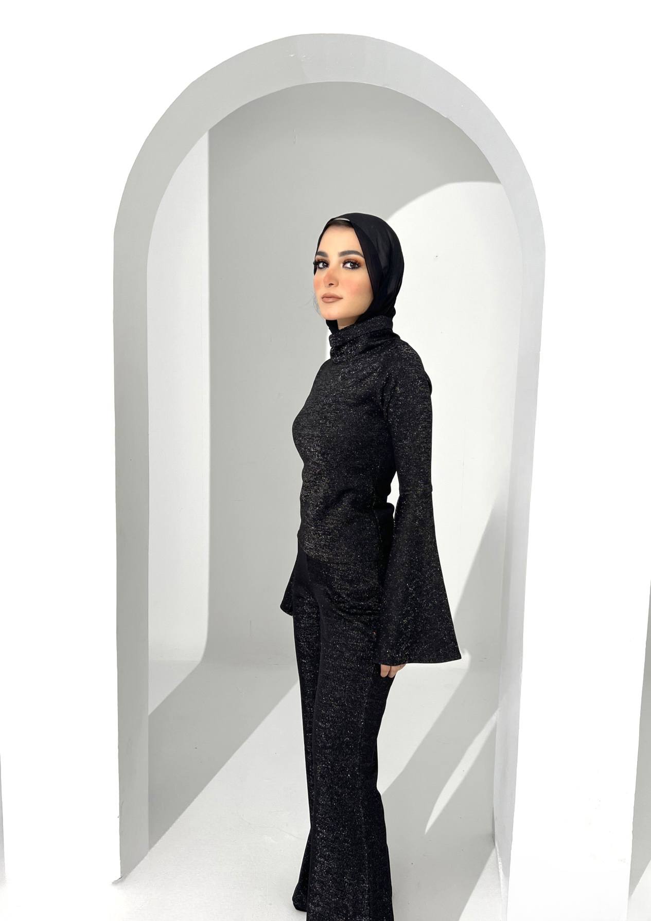 Sparkling Nights Top Black Diamond