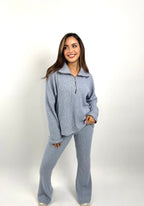 Warmy Heavy Sweater Sky Blue