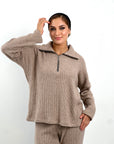 Warmy Heavy Sweater Mocha