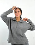 Warmy Heavy Sweater Charcoal