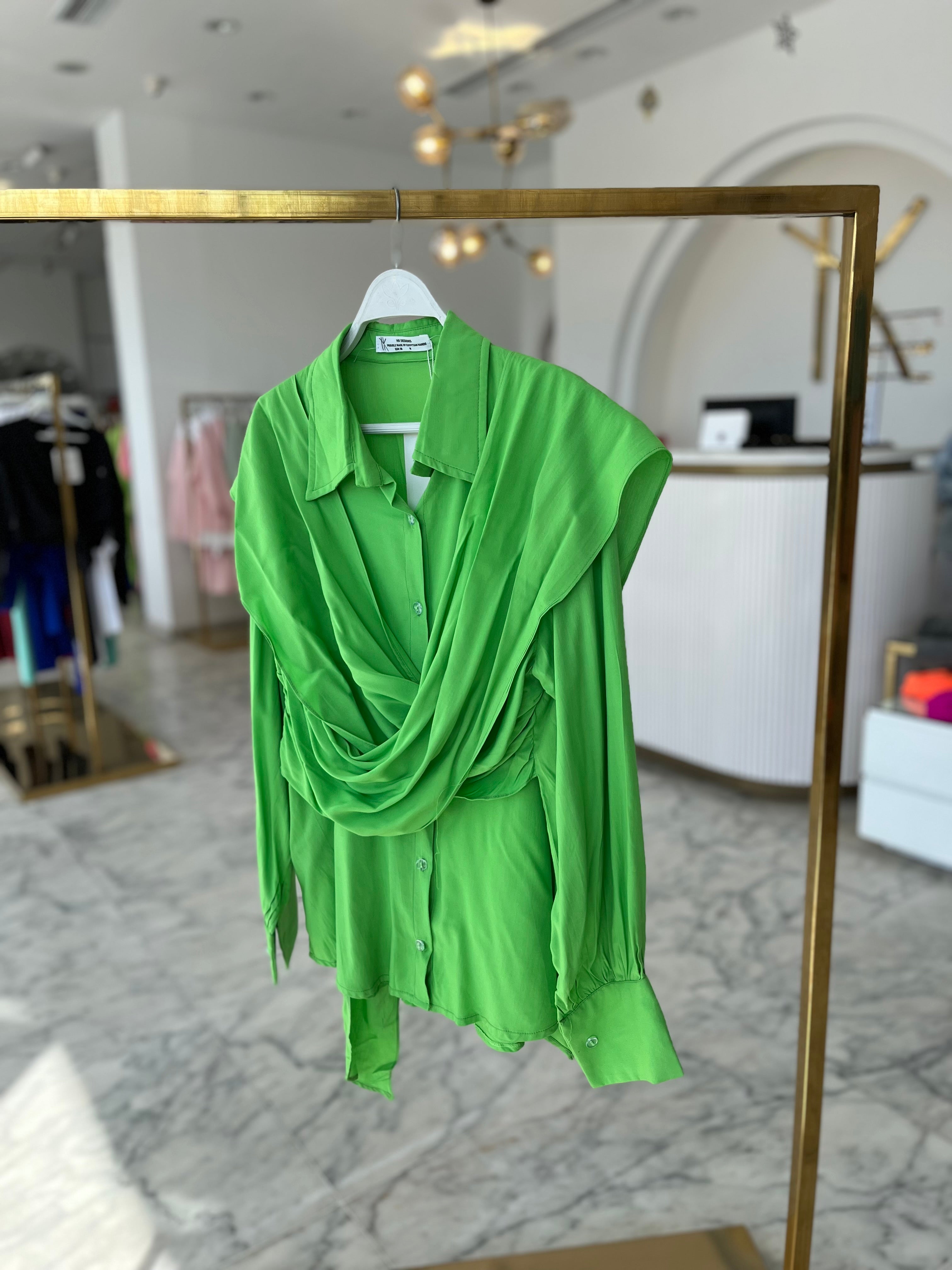 Wrap It Away Shirt Green