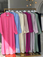 Basic Long Linen Shirt