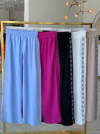 Embroidered Boho Set Pants