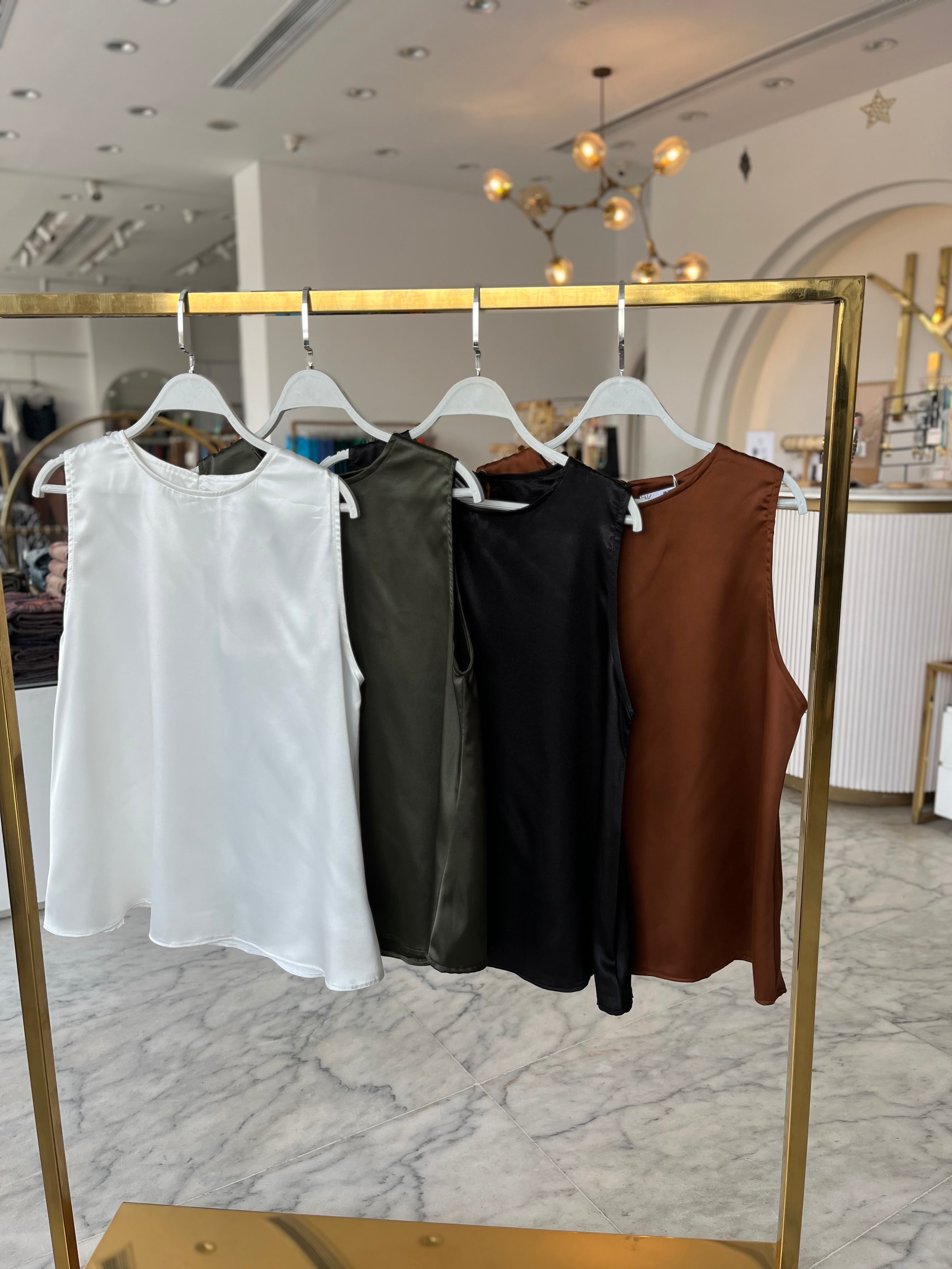 Silky Sleeveless Basic