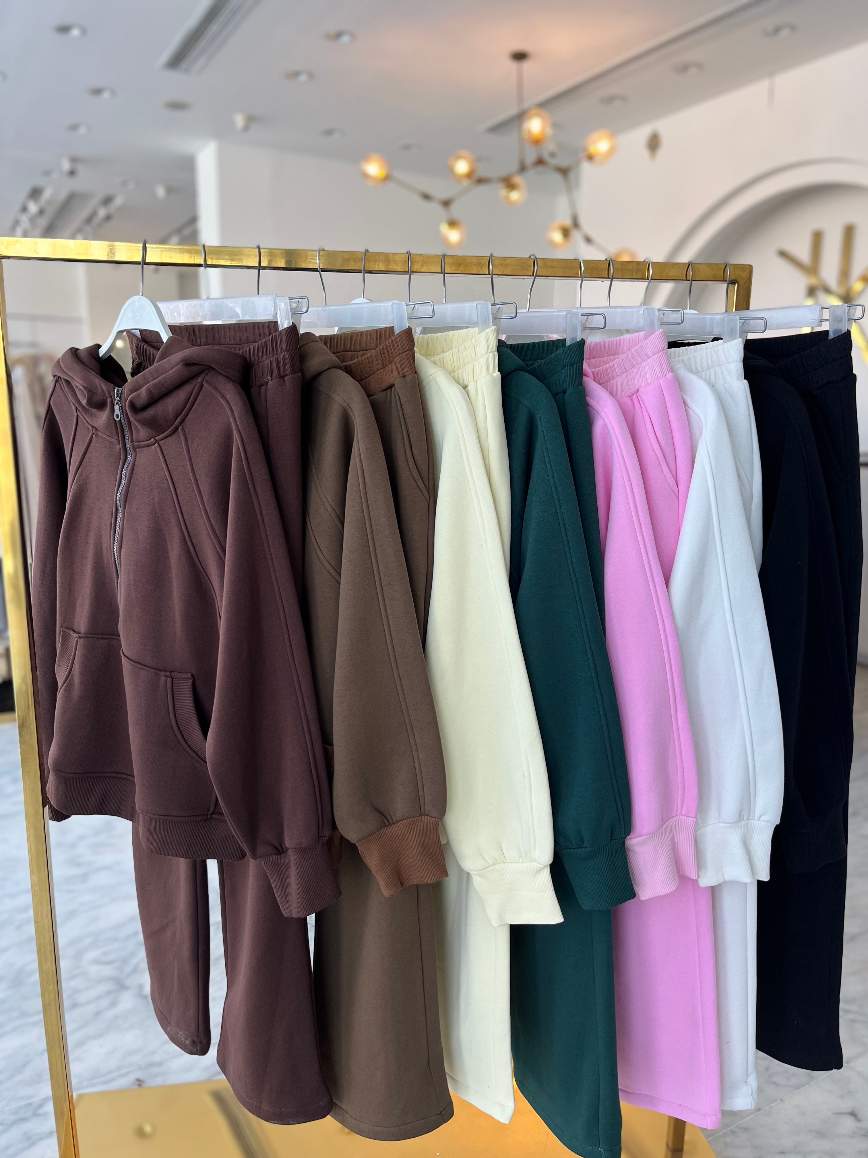 The luxe lounge Set Hoodie