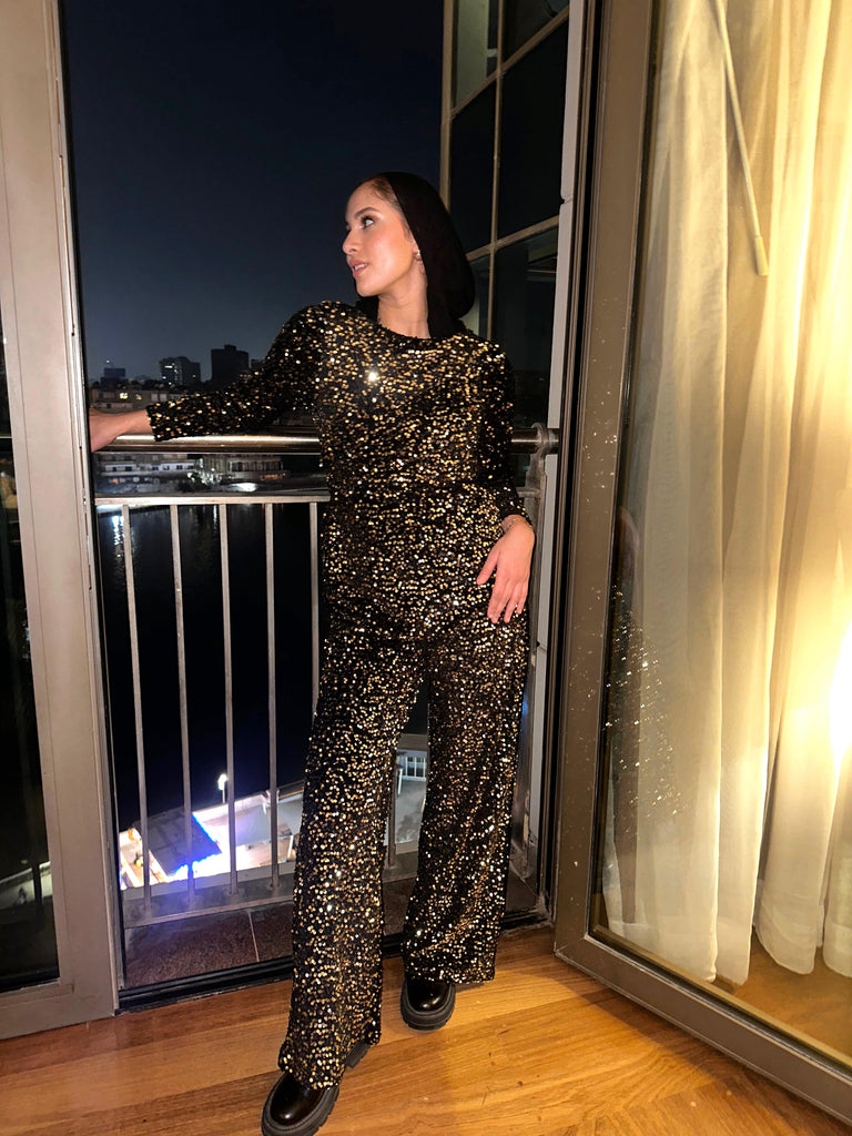 Bling & Glow Jumpsuit The Night Stars