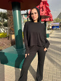 Everyday Winter Top Black