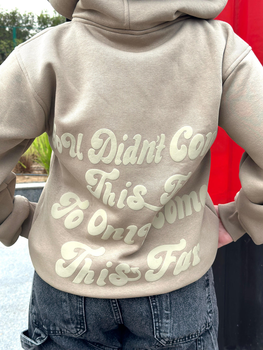 You Can Go Far Sweatshirt Chai Latte