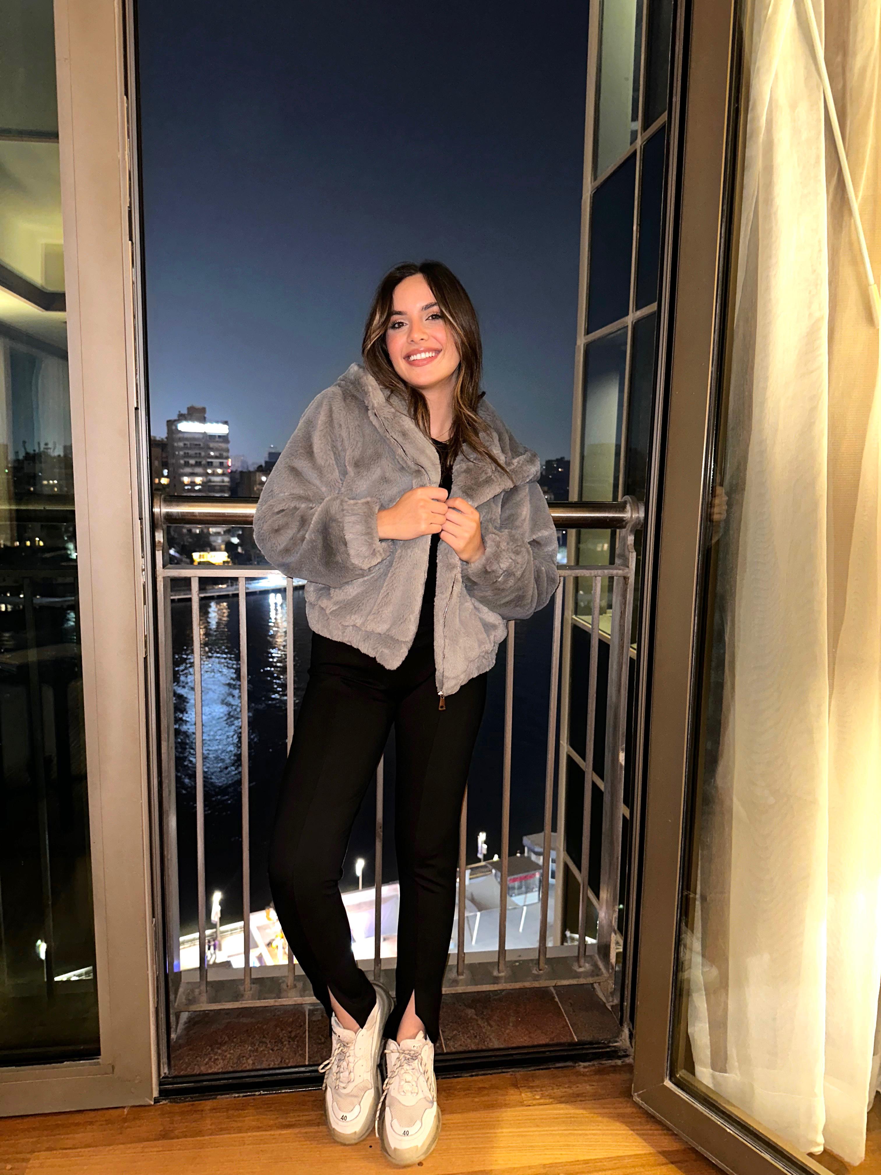 Furry Luxe Jacket Grey