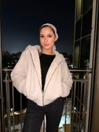 Furry Luxe Jacket Cream