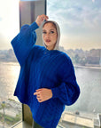 Le Trecce Sweater Royal Blue