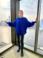 Le Trecce Sweater Royal Blue