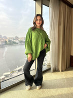 Le Trecce Sweater Sour lime