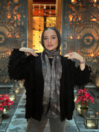 Raw Warm Cardigan Black