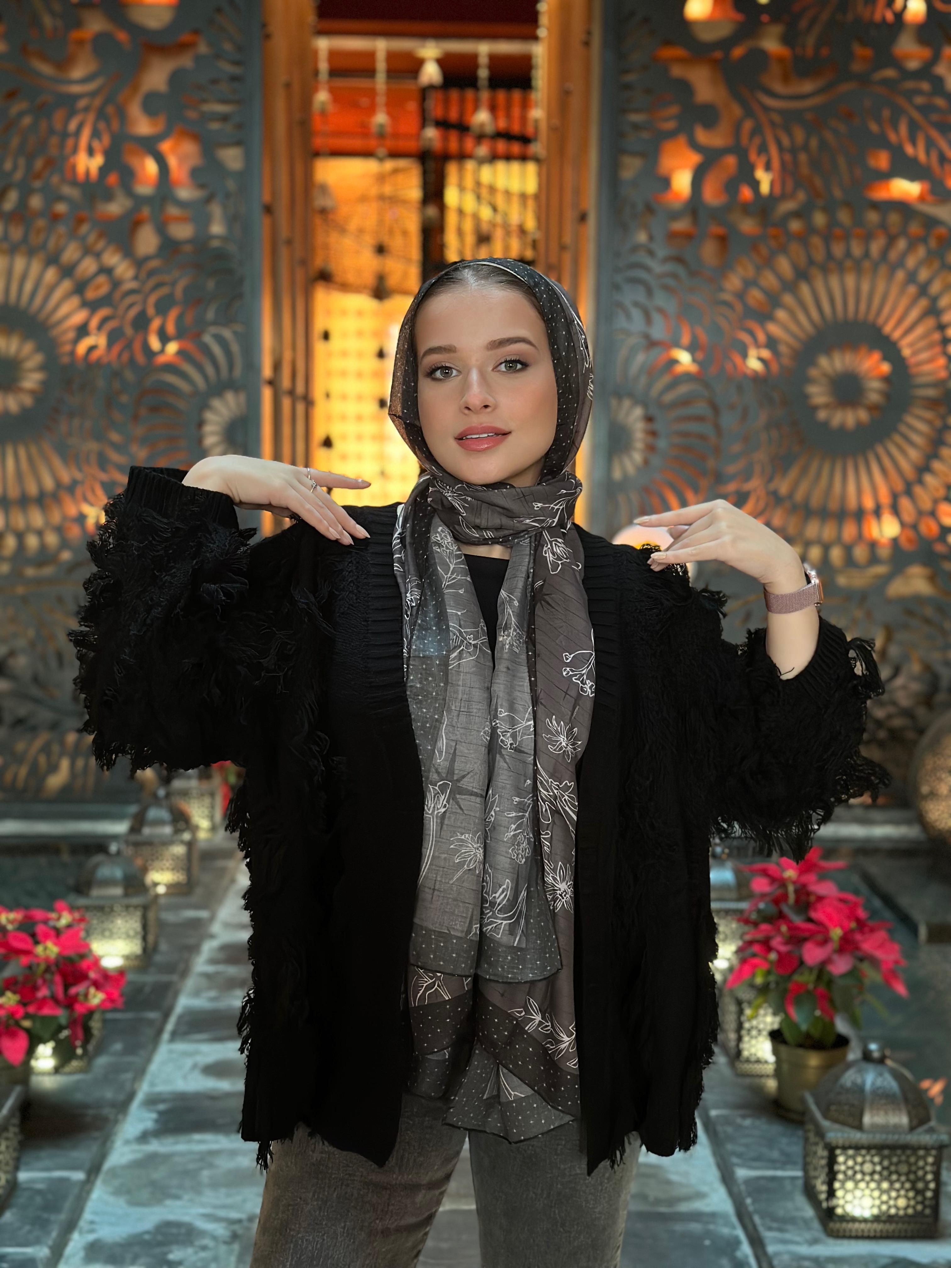 Raw Warm Cardigan Black